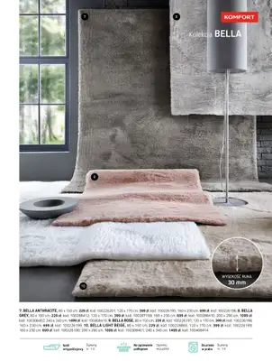 Komfort - gazetka promocyjna Katalog dywanów 2024/2025 od soboty 04.01 do środy 31.12 - strona 73 Komfort - gazetka promocyjna Katalog dywanów 2024/2025 od soboty 04.01 do środy 31.12 - strona 73