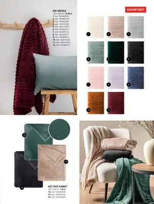 Komfort - gazetka promocyjna Katalog dywanów 2024/2025 od soboty 04.01 do środy 31.12 - strona 83 Komfort - gazetka promocyjna Katalog dywanów 2024/2025 od soboty 04.01 do środy 31.12 - strona 83