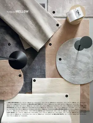 Komfort - gazetka promocyjna Katalog dywanów 2024/2025 od soboty 04.01 do środy 31.12 - strona 72 Komfort - gazetka promocyjna Katalog dywanów 2024/2025 od soboty 04.01 do środy 31.12 - strona 72