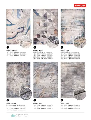 Komfort - gazetka promocyjna Katalog dywanów 2024/2025 od soboty 04.01 do środy 31.12 - strona 45 Komfort - gazetka promocyjna Katalog dywanów 2024/2025 od soboty 04.01 do środy 31.12 - strona 45