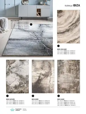Komfort - gazetka promocyjna Katalog dywanów 2024/2025 od soboty 04.01 do środy 31.12 - strona 34 Komfort - gazetka promocyjna Katalog dywanów 2024/2025 od soboty 04.01 do środy 31.12 - strona 34