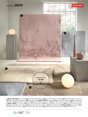 Komfort - gazetka promocyjna Katalog dywanów 2024/2025 od soboty 04.01 do środy 31.12 - strona 69 Komfort - gazetka promocyjna Katalog dywanów 2024/2025 od soboty 04.01 do środy 31.12 - strona 69
