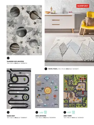 Komfort - gazetka promocyjna Katalog dywanów 2024/2025 od soboty 04.01 do środy 31.12 - strona 63 Komfort - gazetka promocyjna Katalog dywanów 2024/2025 od soboty 04.01 do środy 31.12 - strona 63