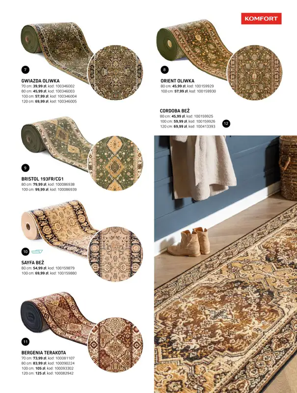 Komfort - gazetka promocyjna Katalog dywanów 2024/2025 od soboty 04.01 do środy 31.12 - strona 75