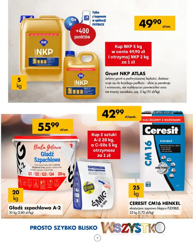 PSB Mrówka - gazetka promocyjna Gazetka od czwartku 16.01 do niedzieli 26.01 - strona 7