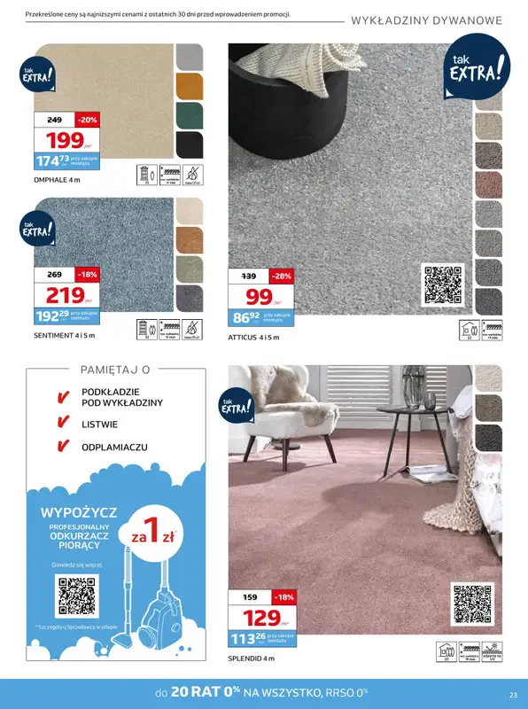 Komfort - gazetka promocyjna Gazetka od środy 08.01 do wtorku 18.02 - strona 23