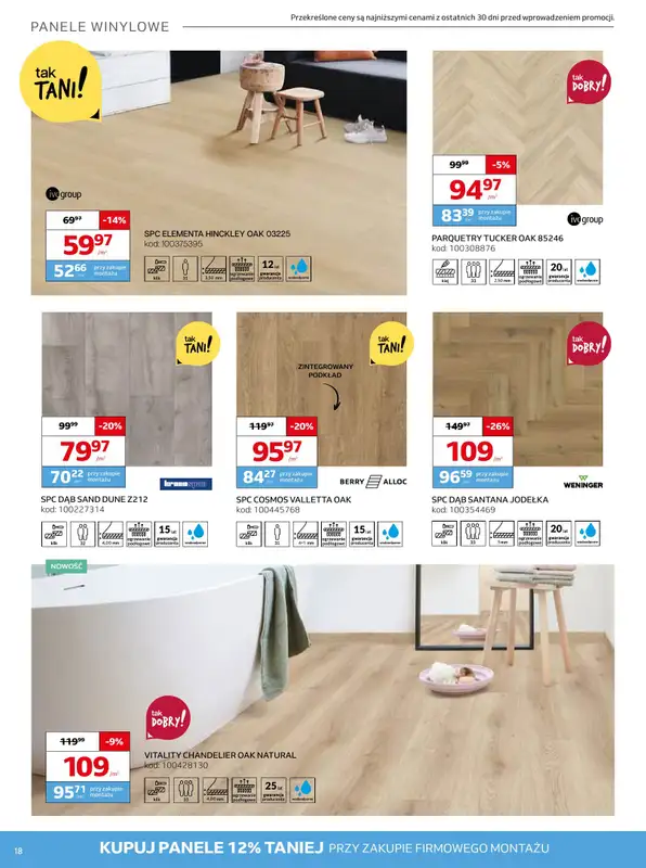 Komfort - gazetka promocyjna Gazetka od środy 08.01 do wtorku 18.02 - strona 18