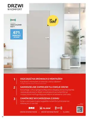 Komfort - gazetka promocyjna Gazetka od środy 08.01 do wtorku 18.02 - strona 36 Komfort - gazetka promocyjna Gazetka od środy 08.01 do wtorku 18.02 - strona 36