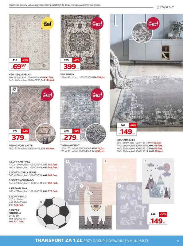 Komfort - gazetka promocyjna Gazetka od środy 08.01 do wtorku 18.02 - strona 29