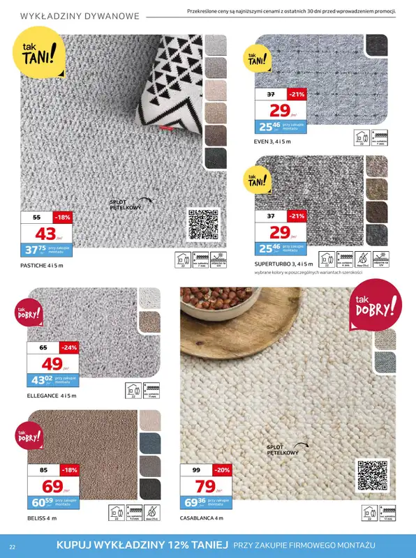 Komfort - gazetka promocyjna Gazetka od środy 08.01 do wtorku 18.02 - strona 22