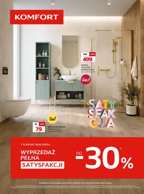 Komfort - gazetka promocyjna Gazetka od środy 08.01 do wtorku 18.02 Komfort - gazetka promocyjna Gazetka od środy 08.01 do wtorku 18.02