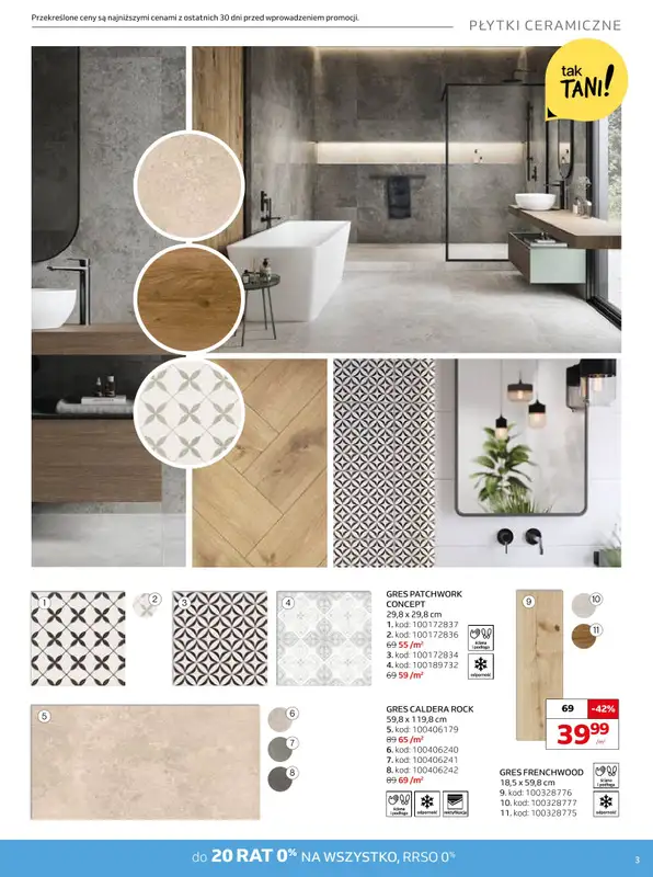 Komfort - gazetka promocyjna Gazetka od środy 08.01 do wtorku 18.02 - strona 3