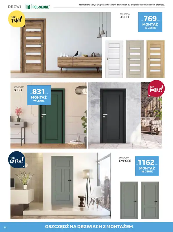 Komfort - gazetka promocyjna Gazetka od środy 08.01 do wtorku 18.02 - strona 38