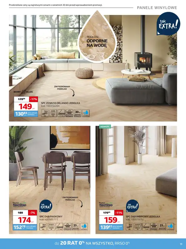 Komfort - gazetka promocyjna Gazetka od środy 08.01 do wtorku 18.02 - strona 19