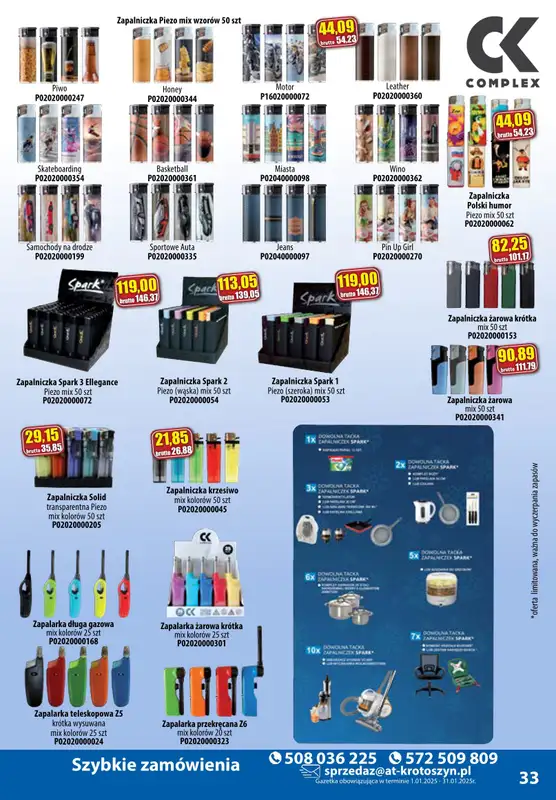 A-T - gazetka promocyjna Produkty chemiczne od środy 08.01 do piątku 31.01 - strona 33