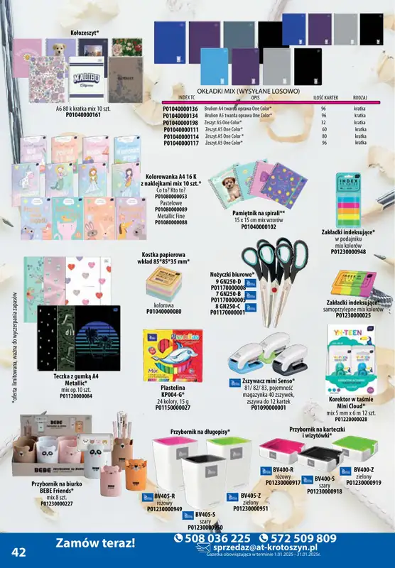 A-T - gazetka promocyjna Produkty chemiczne od środy 08.01 do piątku 31.01 - strona 42