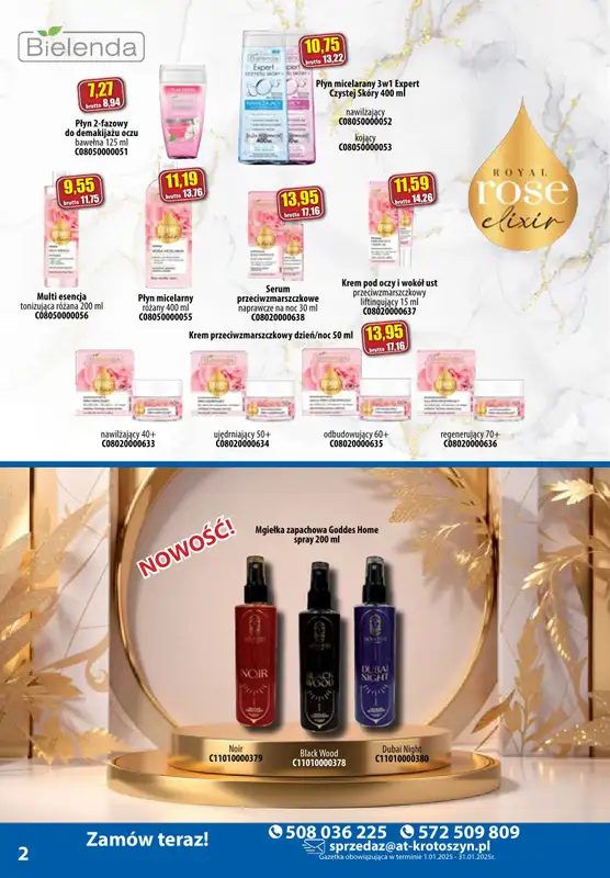 A-T - gazetka promocyjna Produkty chemiczne od środy 08.01 do piątku 31.01 - strona 2