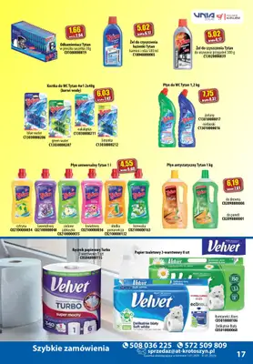 A-T - gazetka promocyjna Produkty chemiczne od środy 08.01 do piątku 31.01 - strona 17