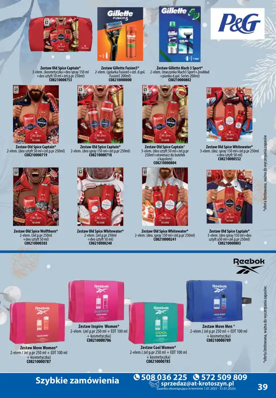 A-T - gazetka promocyjna Produkty chemiczne od środy 08.01 do piątku 31.01 - strona 39