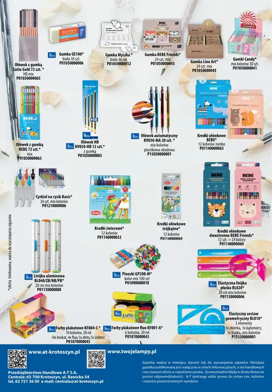 A-T - gazetka promocyjna Produkty chemiczne od środy 08.01 do piątku 31.01 - strona 44