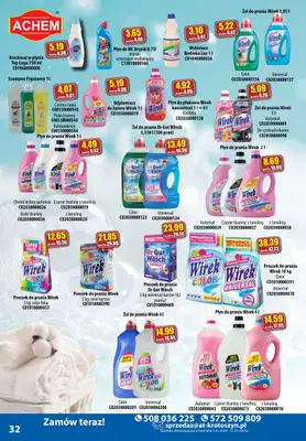 A-T - gazetka promocyjna Produkty chemiczne od środy 08.01 do piątku 31.01 - strona 32