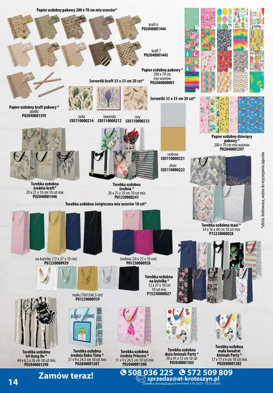 A-T - gazetka promocyjna Produkty chemiczne od środy 08.01 do piątku 31.01 - strona 14