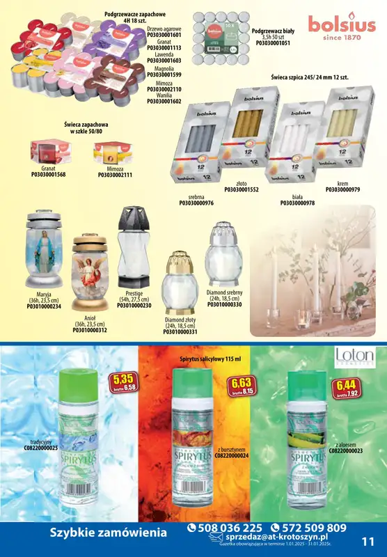 A-T - gazetka promocyjna Produkty chemiczne od środy 08.01 do piątku 31.01 - strona 11