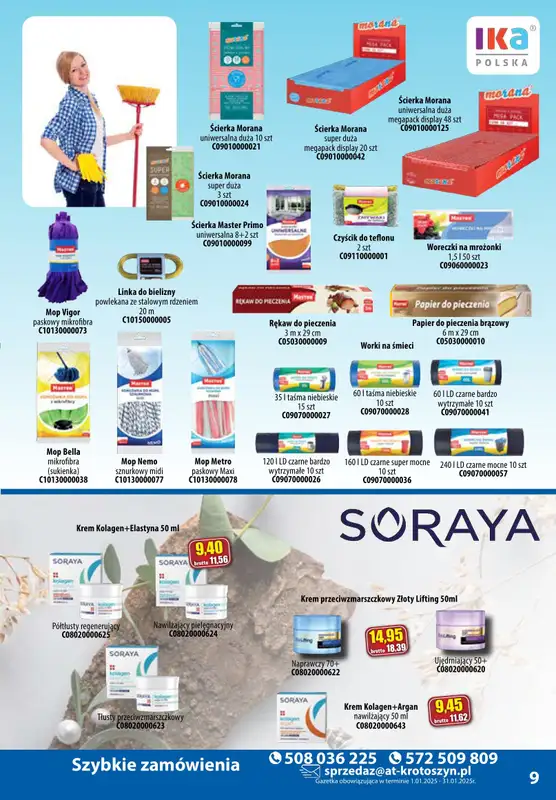 A-T - gazetka promocyjna Produkty chemiczne od środy 08.01 do piątku 31.01 - strona 9