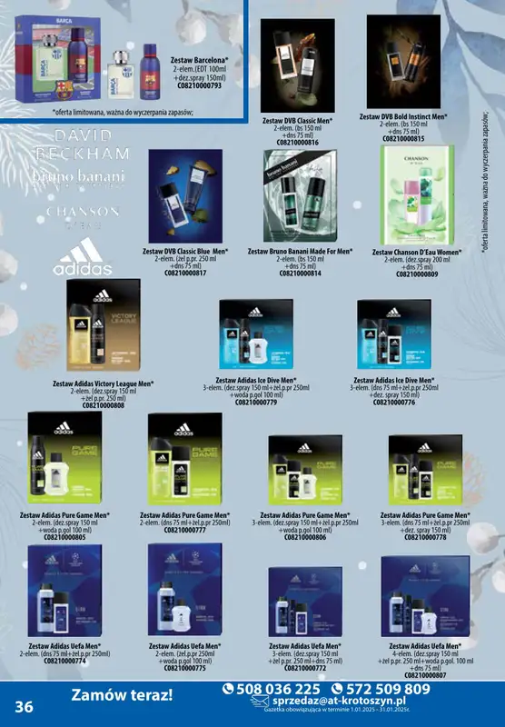 A-T - gazetka promocyjna Produkty chemiczne od środy 08.01 do piątku 31.01 - strona 36