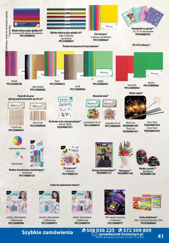 A-T - gazetka promocyjna Produkty chemiczne od środy 08.01 do piątku 31.01 - strona 41