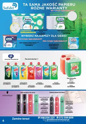 A-T - gazetka promocyjna Produkty chemiczne od środy 08.01 do piątku 31.01 - strona 6