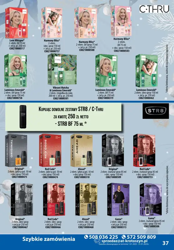 A-T - gazetka promocyjna Produkty chemiczne od środy 08.01 do piątku 31.01 - strona 37