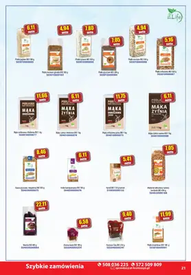 A-T - gazetka promocyjna Farmacja i zdrowa żywność od środy 08.01 do piątku 31.01 - strona 21