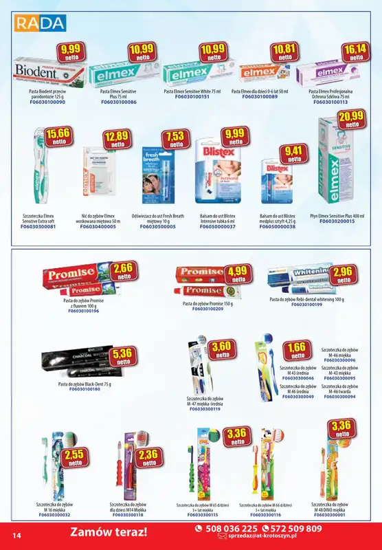 A-T - gazetka promocyjna Farmacja i zdrowa żywność od środy 08.01 do piątku 31.01 - strona 14