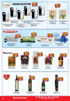 A-T - gazetka promocyjna Farmacja i zdrowa żywność od środy 08.01 do piątku 31.01 - strona 22