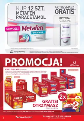 A-T - gazetka promocyjna Farmacja i zdrowa żywność od środy 08.01 do piątku 31.01 - strona 2
