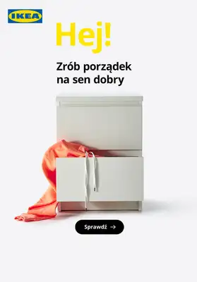 IKEA - gazetka promocyjna Zrób porządek na sen dobry od czwartku 09.01 do wtorku 25.03 IKEA - gazetka promocyjna Zrób porządek na sen dobry od czwartku 09.01 do wtorku 25.03
