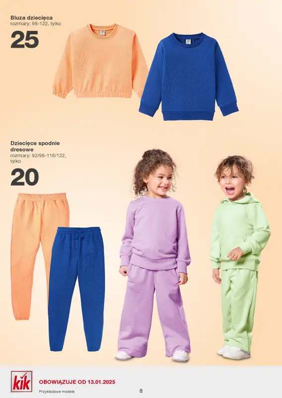 KiK - gazetka promocyjna Gazetka od poniedziałku 13.01 do niedzieli 19.01 - strona 8