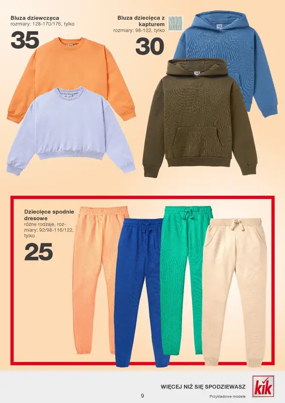 KiK - gazetka promocyjna Gazetka od poniedziałku 13.01 do niedzieli 19.01 - strona 9