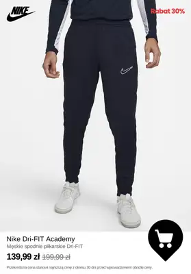 NIKE - gazetka promocyjna Wyprzedaż ubrań do -50% od piątku 10.01 do czwartku 16.01 - strona 9