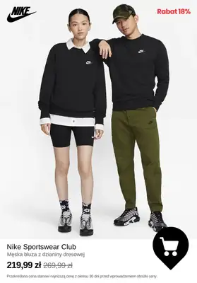 NIKE - gazetka promocyjna Wyprzedaż ubrań do -50% od piątku 10.01 do czwartku 16.01 - strona 7