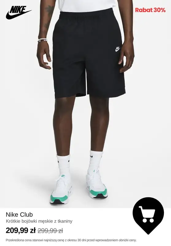 NIKE - gazetka promocyjna Wyprzedaż ubrań do -50% od piątku 10.01 do czwartku 16.01 - strona 6