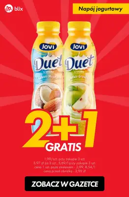 #TOP produkty - gazetka promocyjna Napój jogurtowy 2+1 GRATIS! od poniedziałku 13.01 do soboty 18.01 #TOP produkty - gazetka promocyjna Napój jogurtowy 2+1 GRATIS! od poniedziałku 13.01 do soboty 18.01