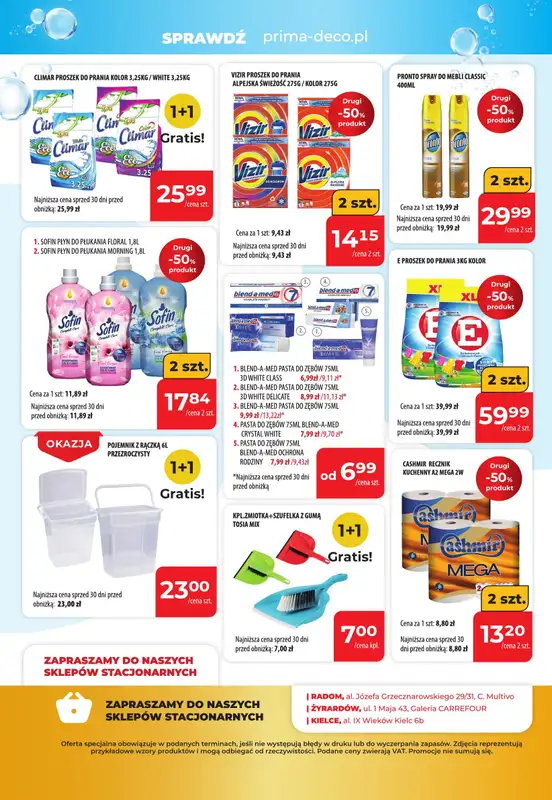 Prymus AGD / Prima Deco - gazetka promocyjna Gazetka Prima &Deco od czwartku 16.01 do soboty 08.02 - strona 4