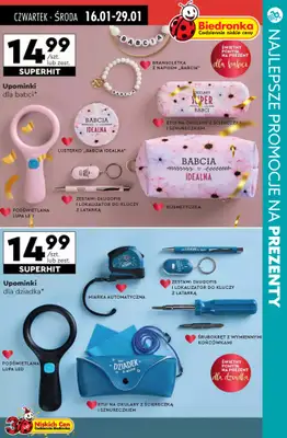 #DZIEŃ BABCI I DZIADKA - gazetka promocyjna Promocje na prezenty ze sklepów stacjonarnych od czwartku 16.01 do wtorku 21.01 - strona 9