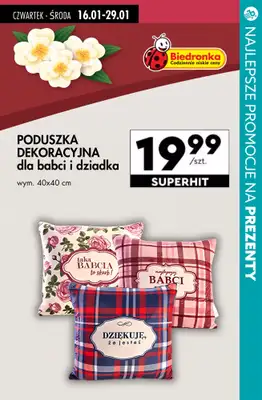 #DZIEŃ BABCI I DZIADKA - gazetka promocyjna Promocje na prezenty ze sklepów stacjonarnych od czwartku 16.01 do wtorku 21.01 - strona 6