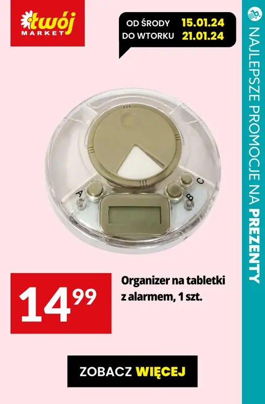 #DZIEŃ BABCI I DZIADKA - gazetka promocyjna Promocje na prezenty ze sklepów stacjonarnych od czwartku 16.01 do wtorku 21.01 - strona 12