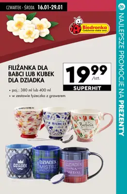 #DZIEŃ BABCI I DZIADKA - gazetka promocyjna Promocje na prezenty ze sklepów stacjonarnych od czwartku 16.01 do wtorku 21.01 - strona 3