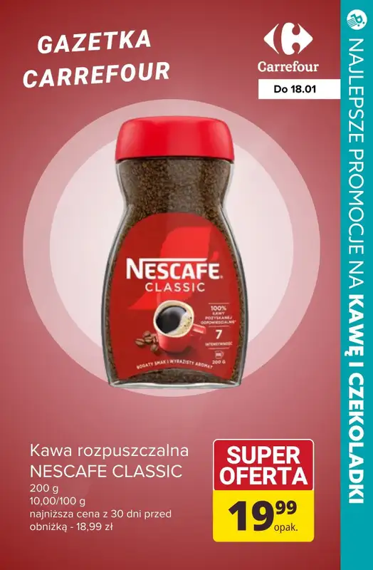 #DZIEŃ BABCI I DZIADKA - gazetka promocyjna Kawa i czekoladki dla Babci i Dziadka od czwartku 16.01 do soboty 18.01 - strona 13