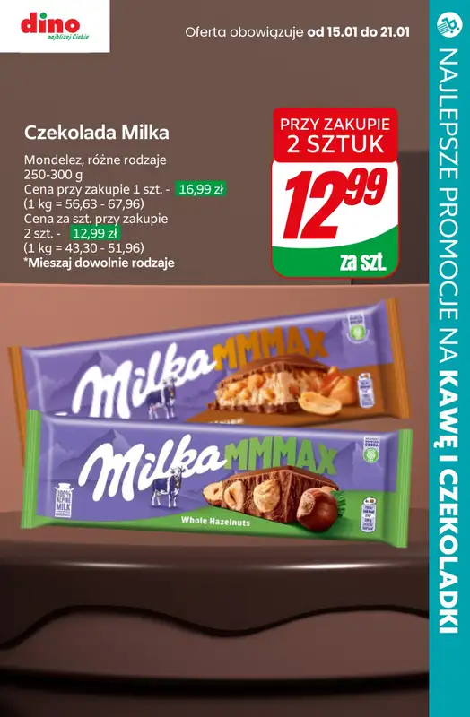 #DZIEŃ BABCI I DZIADKA - gazetka promocyjna Kawa i czekoladki dla Babci i Dziadka od czwartku 16.01 do soboty 18.01 - strona 11